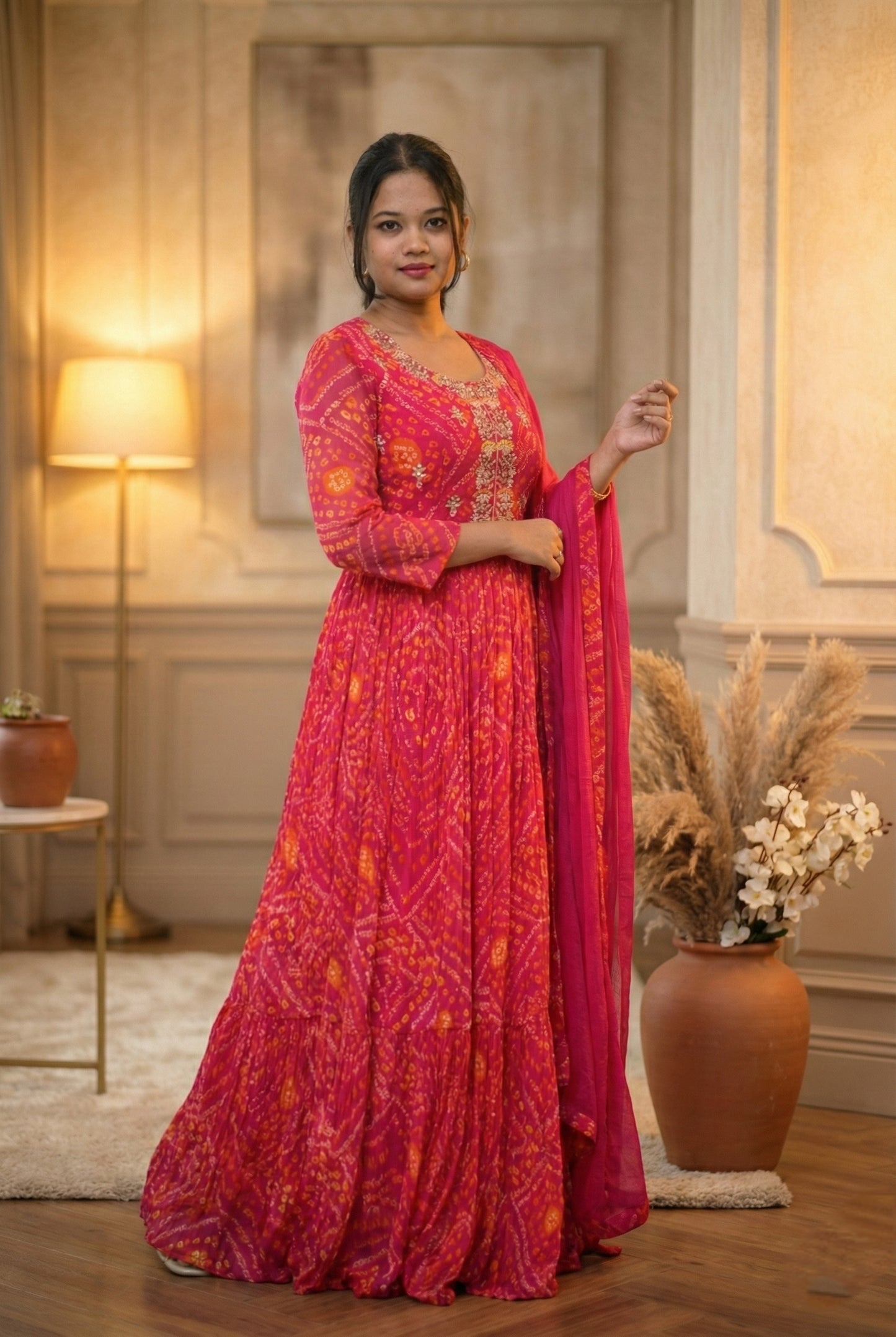 Noor-e-Rubab – Embroided Anarkali Gown with Dupatta