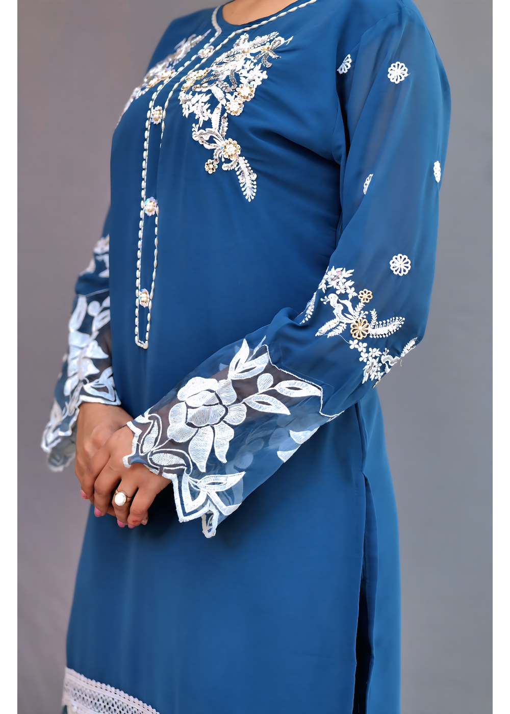 Straight-cut kurta