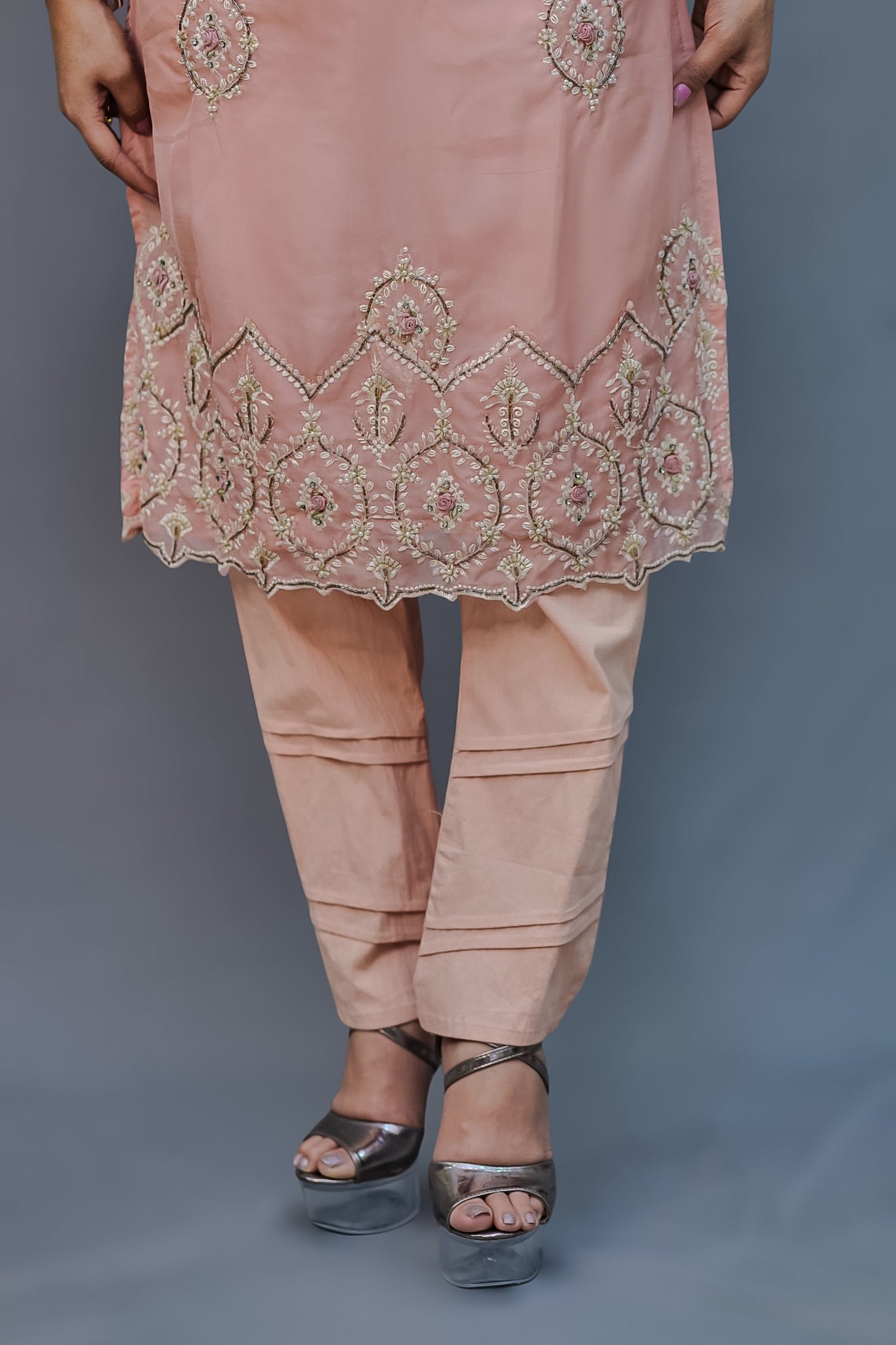 Summer Floral Printed Women’s Suit