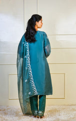 Silk Straight-Cut Suit