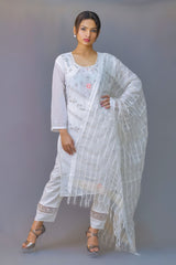 Royal Zari Embroidered Pakistani Suit