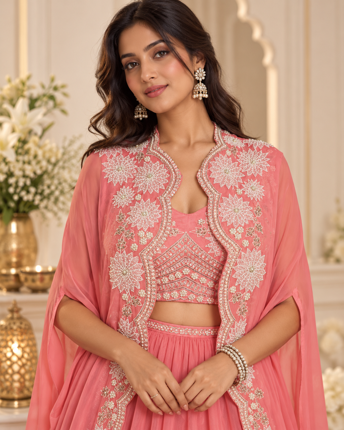 Meher-e-Noor – Rosé Sharara Ensemble