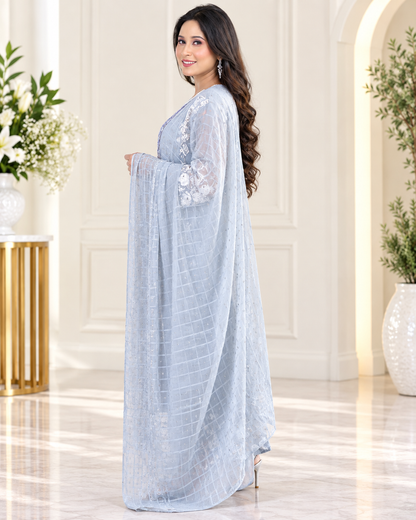 Zahra - e -Noor : Embroidered with Detailing Lace Pakistani Suit
