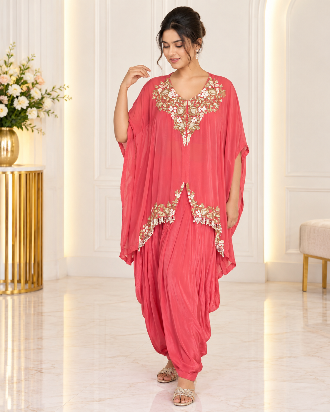 Meher-e-Noor - Kaftan Style Outfit