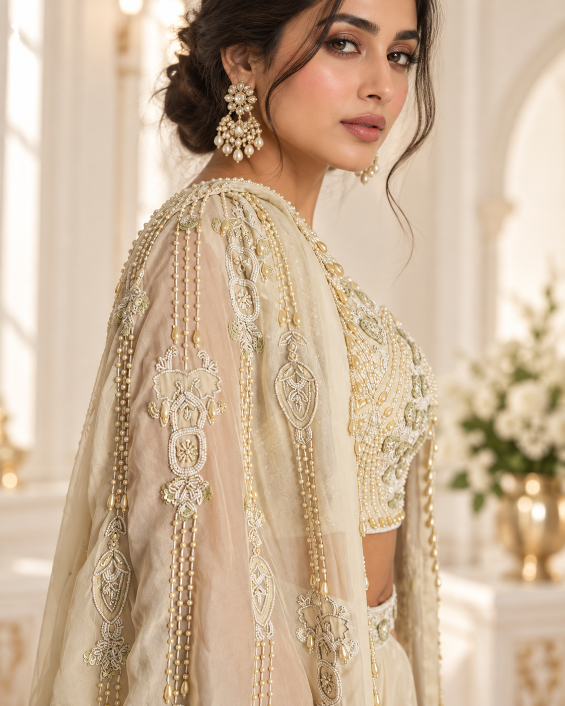Meher-e-Noor - Luxe Embellished Drape Set