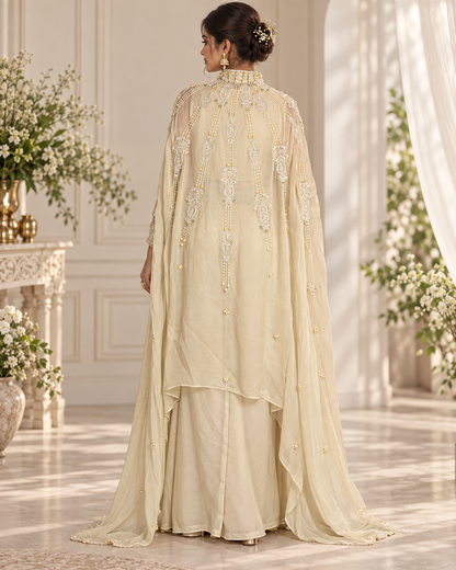 Meher-e-Noor - Luxe Embellished Drape Set