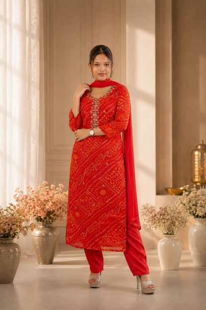 Noor-e-Rubab – Golden Embroidered Suit