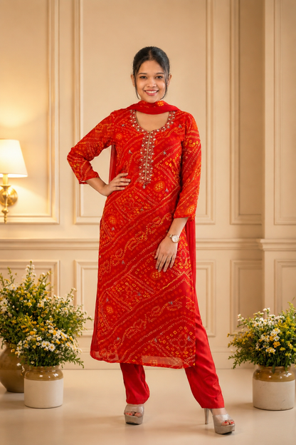 Noor-e-Rubab – Golden Embroidered Suit