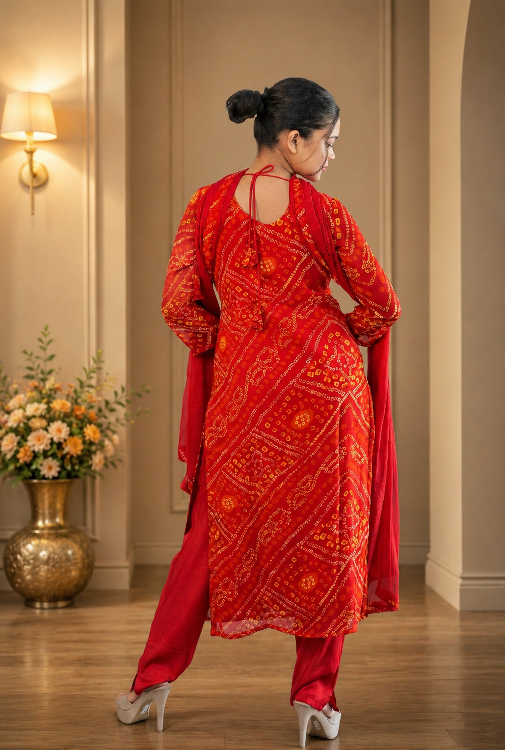 Noor-e-Rubab – Golden Embroidered Suit