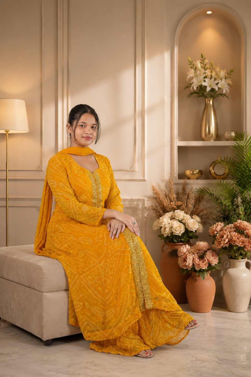 Noor-e-Rubab – Long Anarkali Sharara Set
