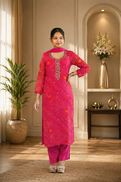 Noor-e-Rubab – Golden Embroidered Suit