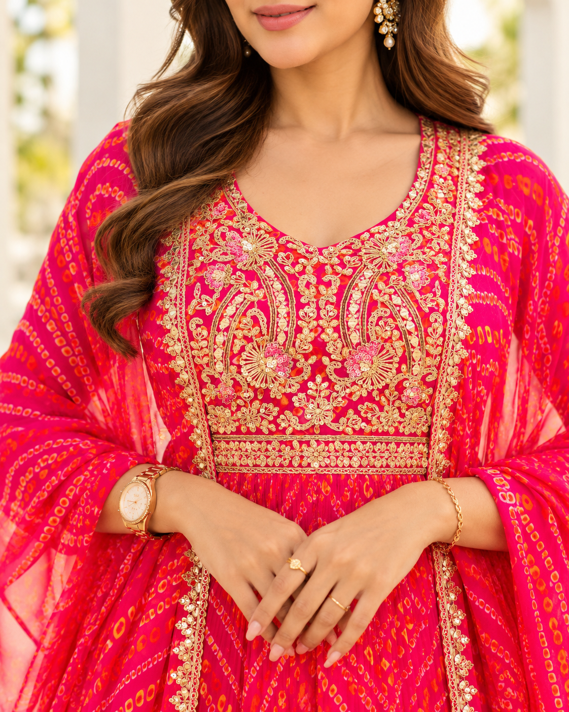 Noor-e-Rubab – Embroidered Cape Gown