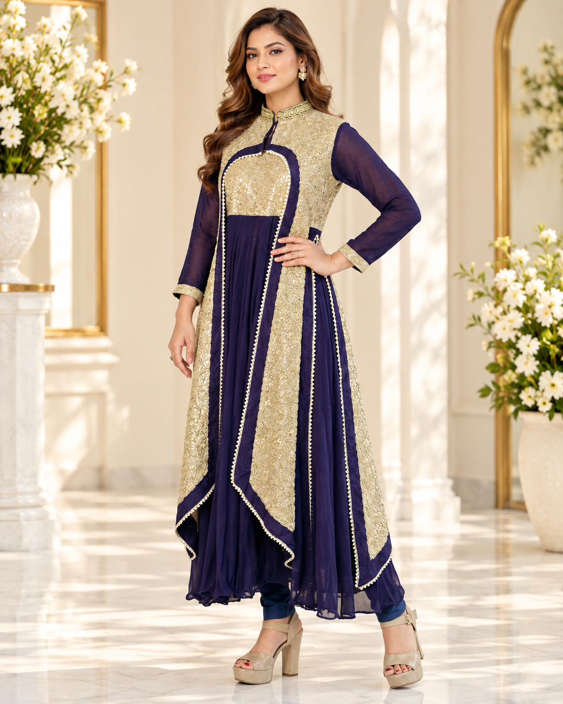 Meher-e-Noor - Party Wear Stylish Suit Set