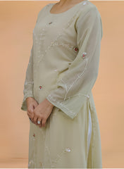Peach Blossom Pakistani Lawn Suit