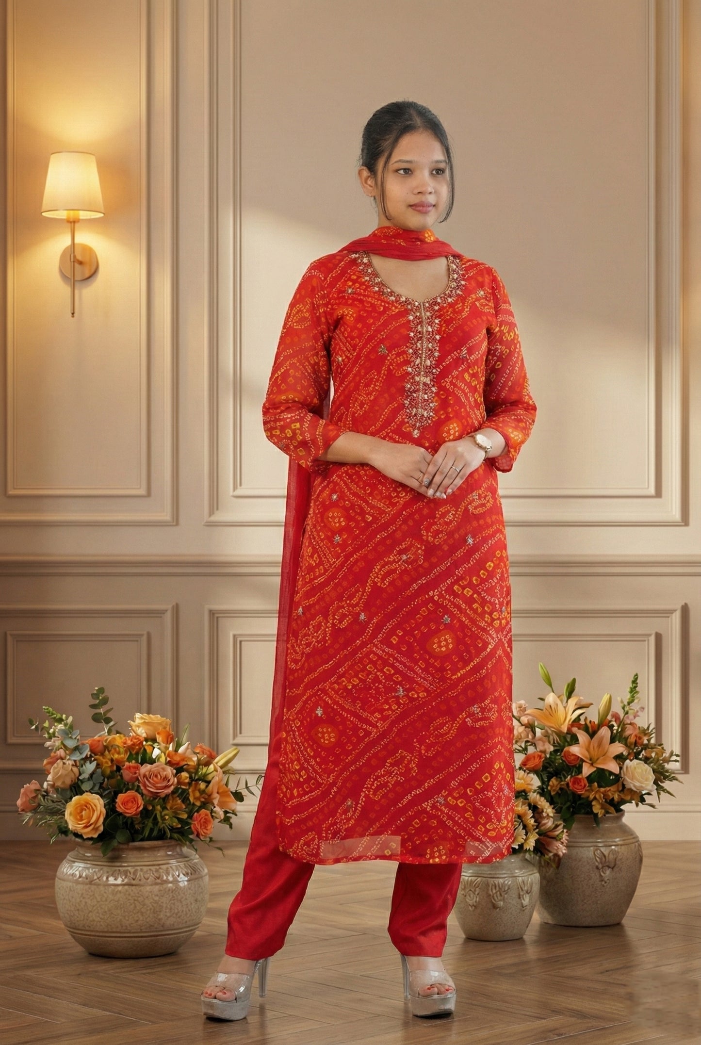Red Bandhej