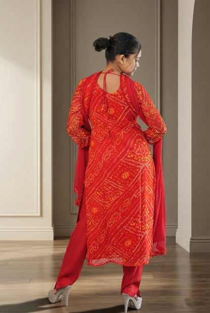 Red Bandhej