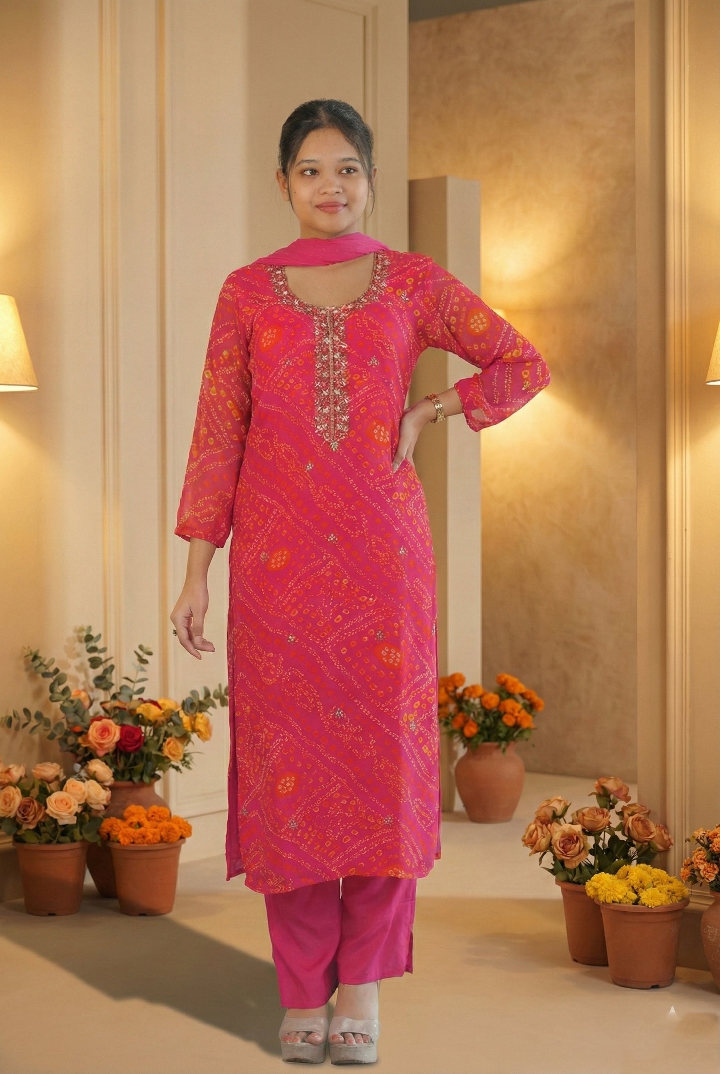 Magenta Bandhej