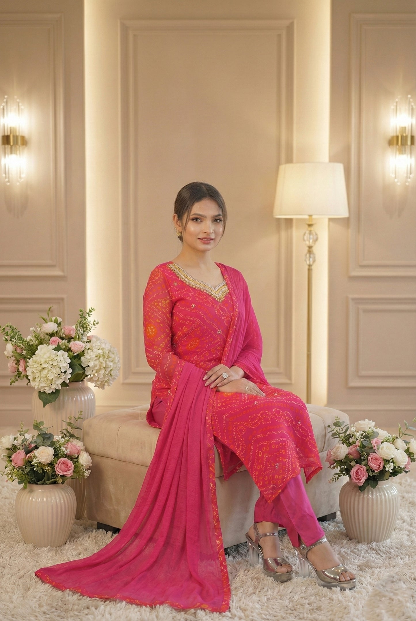 Pink Bandhej