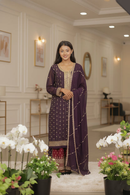 Violet Sharara Suit
