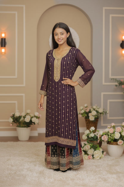 Violet Sharara Suit