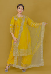 Sunshine Yellow Pakistani Suit