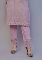 Embroidered straight kurta