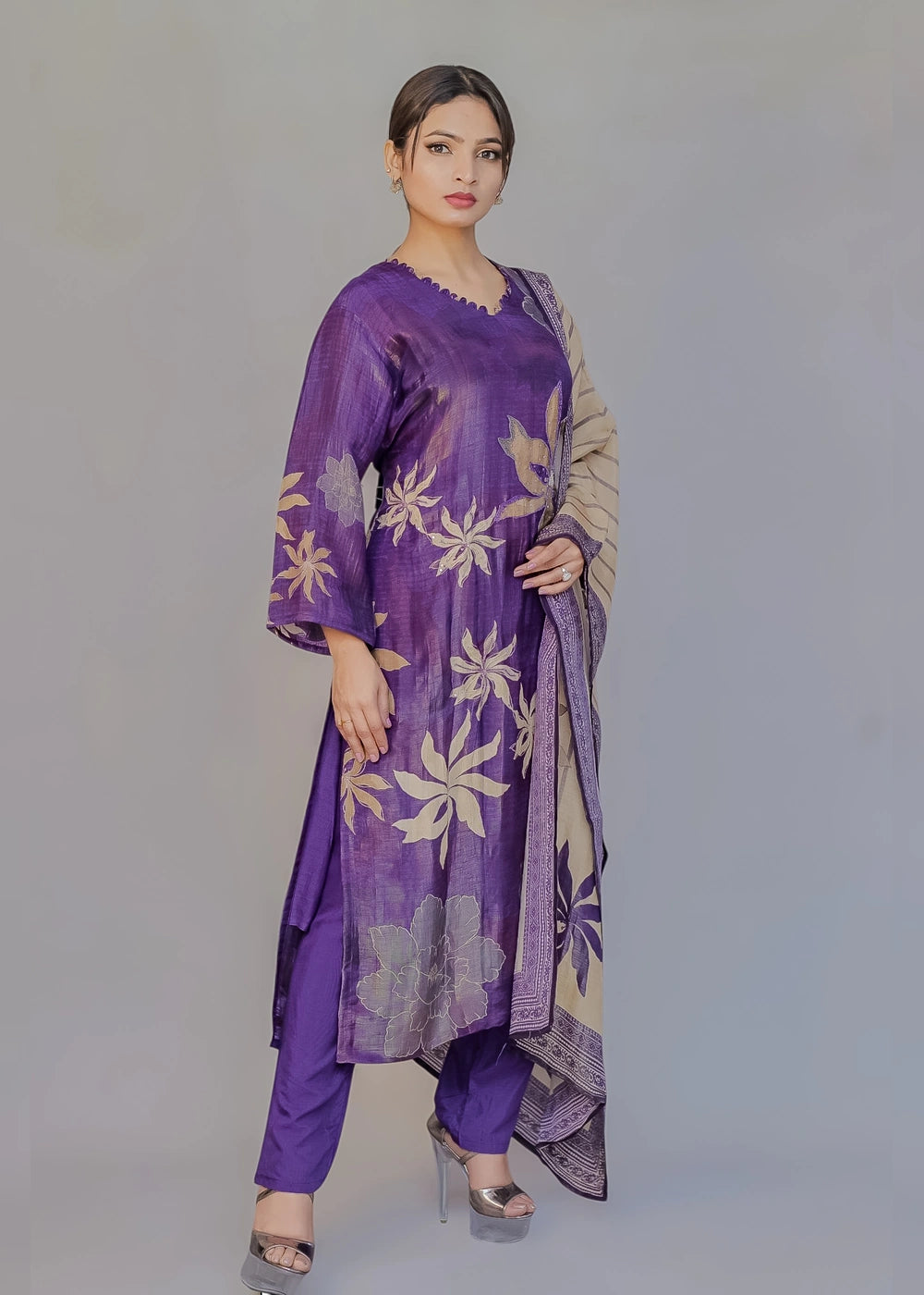 Printed straight kurta