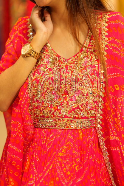 Noor-e-Rubab – Embroidered Cape Gown