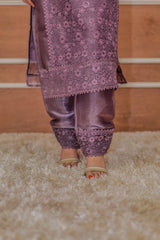 Mehroon Velvet Sharara Set